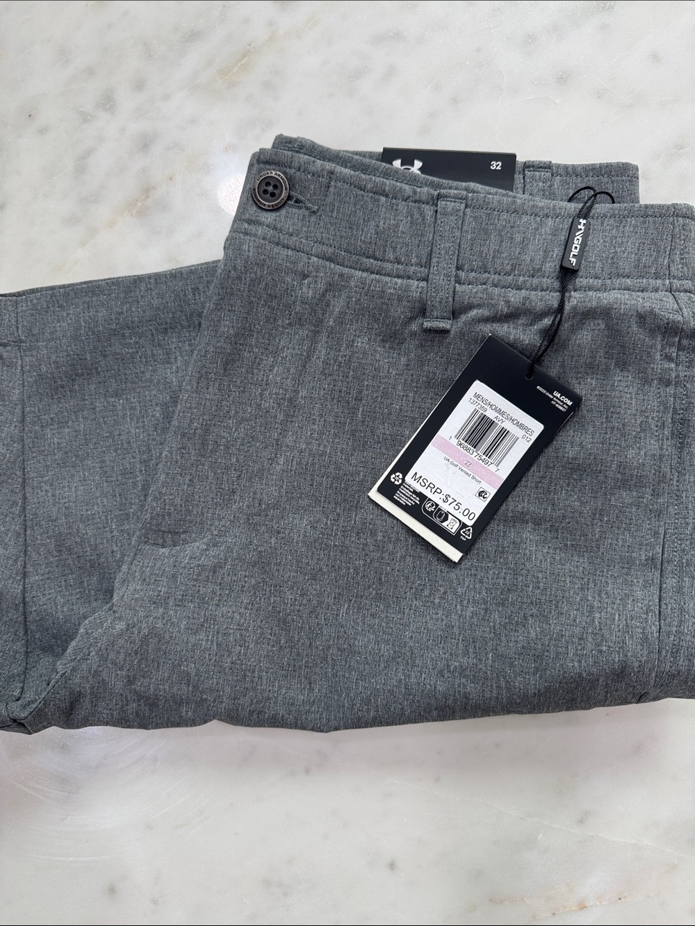 Under Armour Men's Charcoal Gray Dress Pants